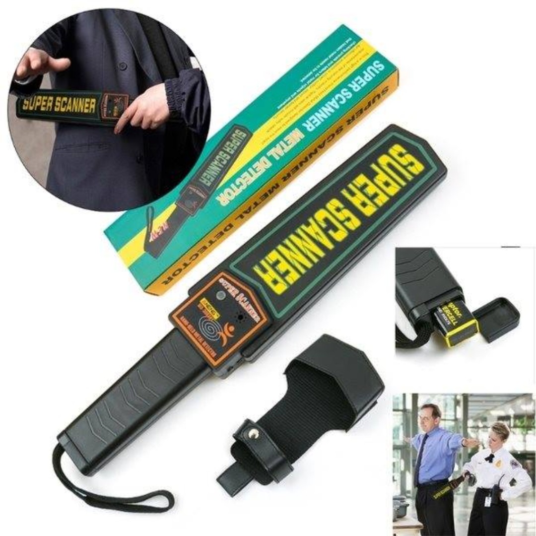 Hand Held Metal Detector Super Scanner Md 3003b1 Furniture Home Living Security Locks Security Systems Cctv Cameras On Carousell