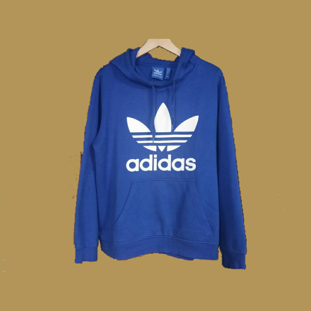 hoodie adidas putih