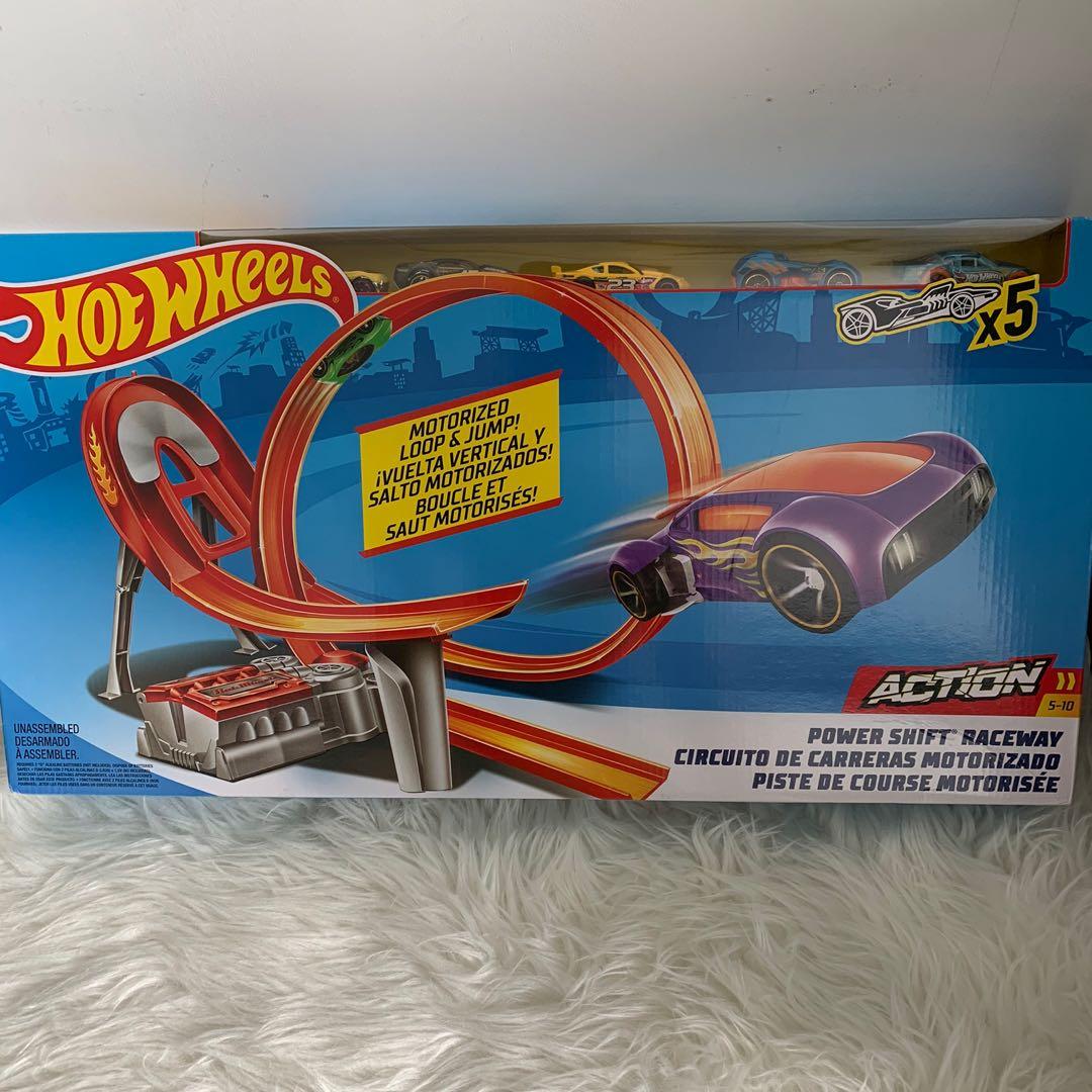 hot wheels action power shift raceway
