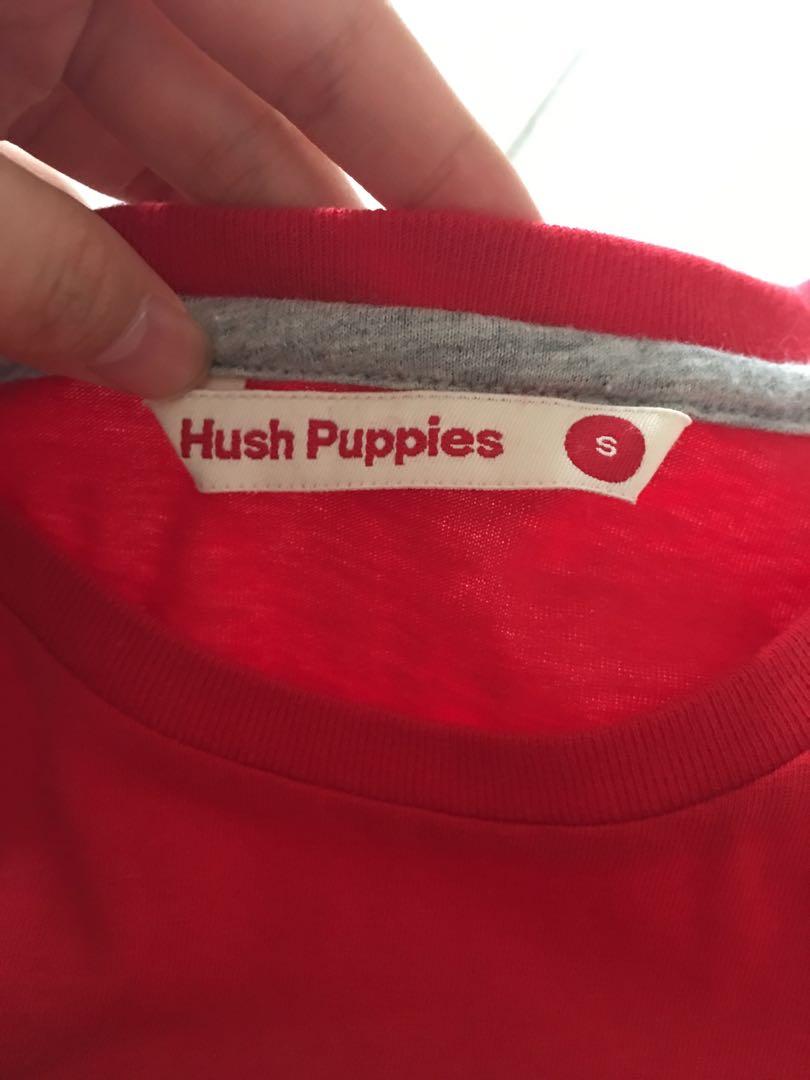 Red on sale hush puppies