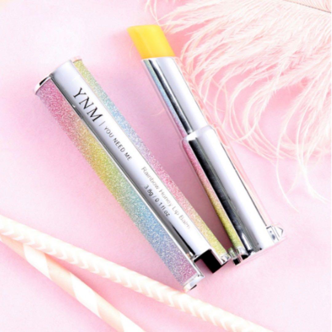 Korea YNM Rainbow Honey Lip Balm (3.8g), Beauty & Personal Care, Face