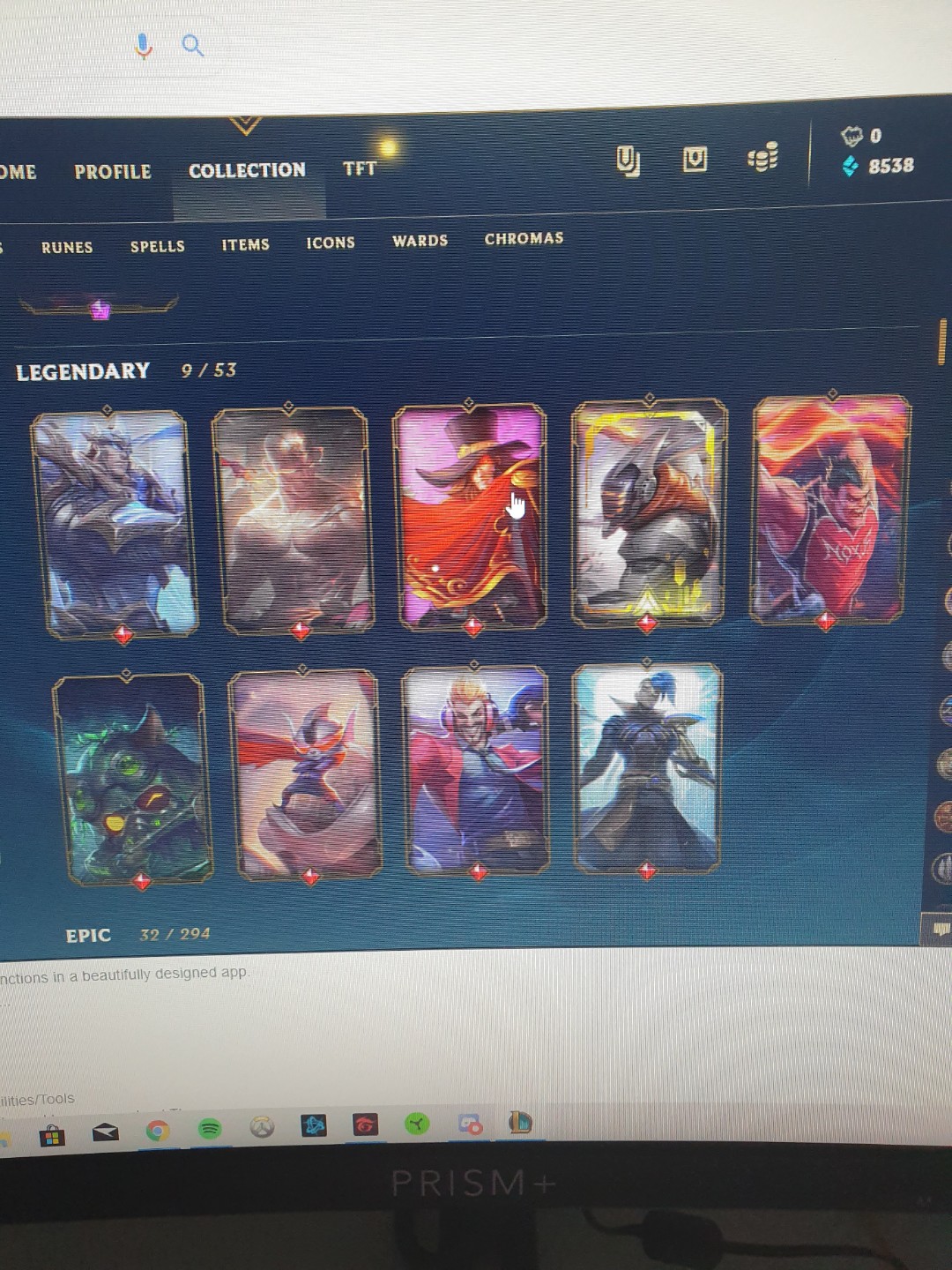 Selling Bronze 4 Acc with Rare Skins (Challenger Ahri, Dragonblade