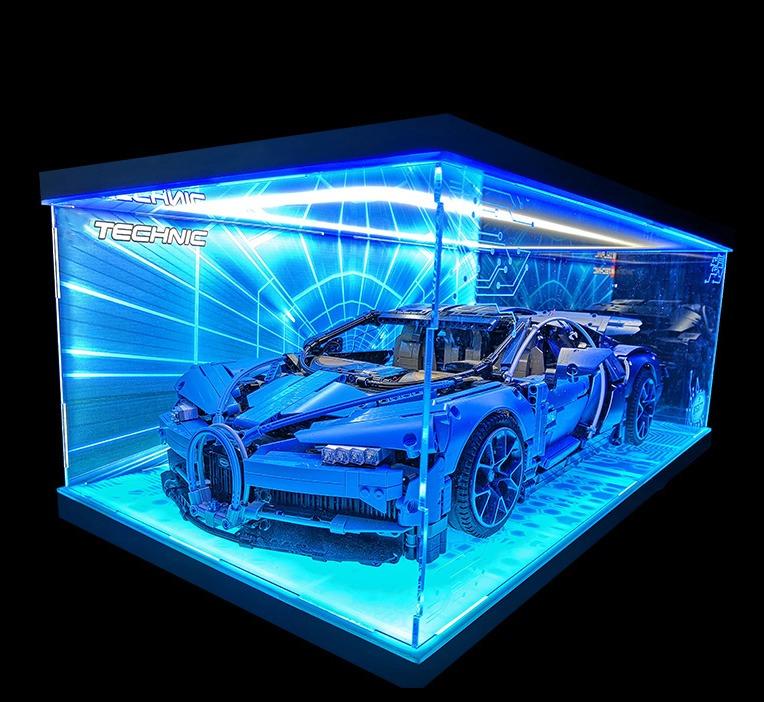 Lego technic bugatti chiron led lights discount