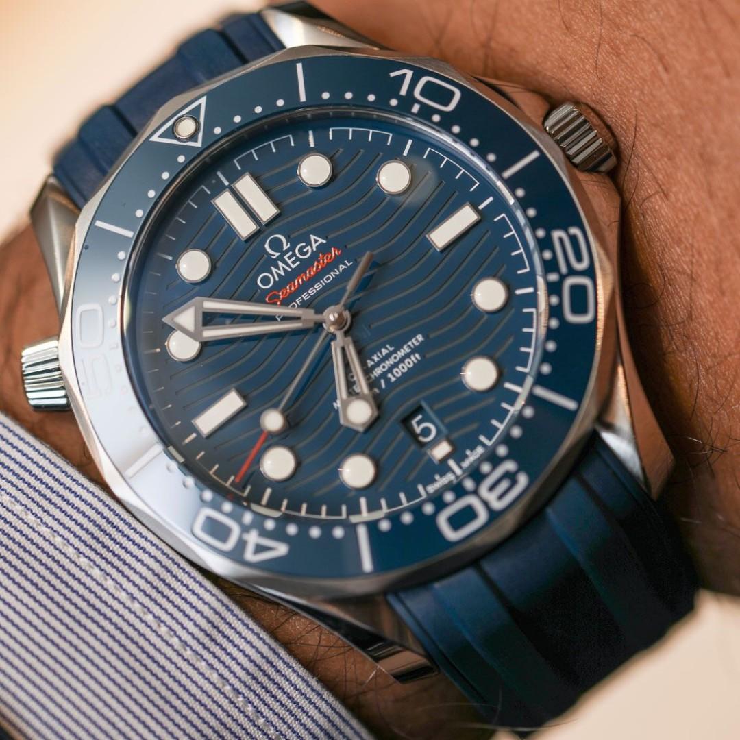 Like New Omega Seamaster Diver 300m Co Axial Master Chronometer 42mm Luxury Watches On Carousell