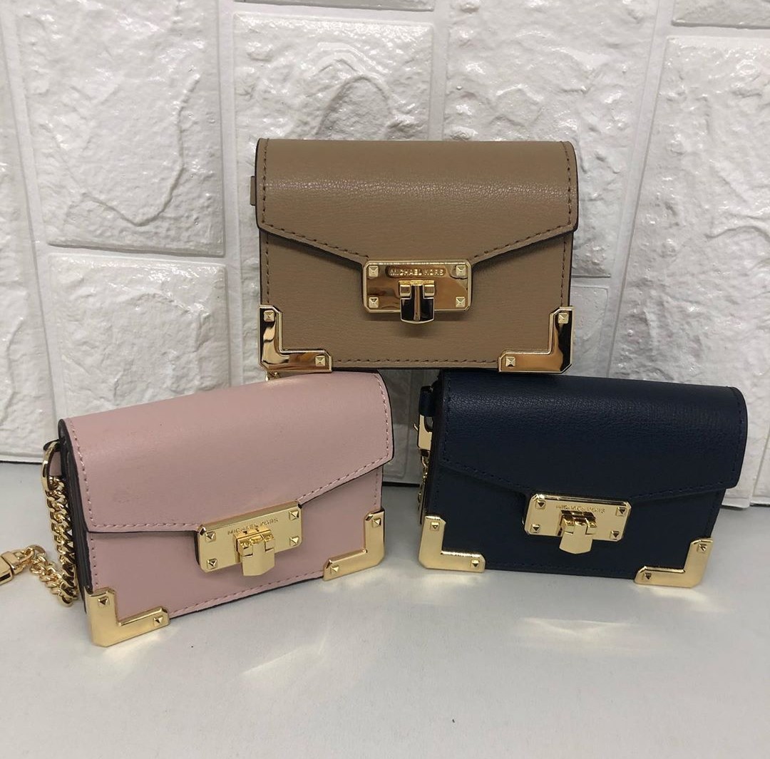 Michael kors kinsley card holder store