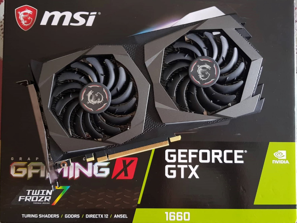 Gtx 1660 gaming x 6g clearance
