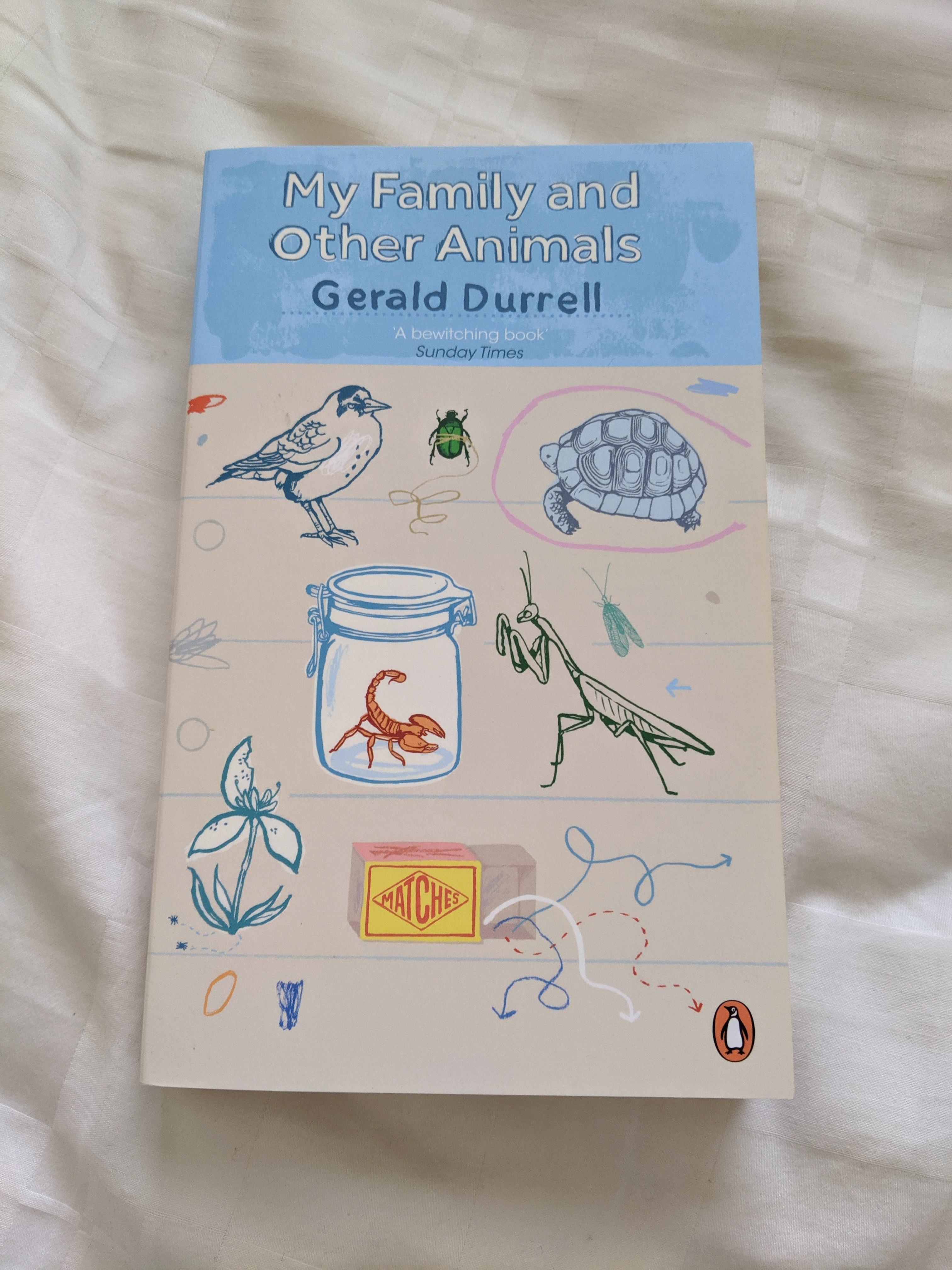 My Family And Other Animals By Gerald Durrell Books Stationery