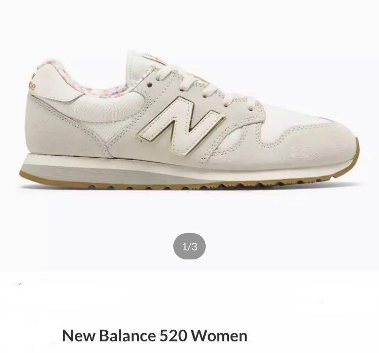 New Balance NB 520 White/floral, Women 