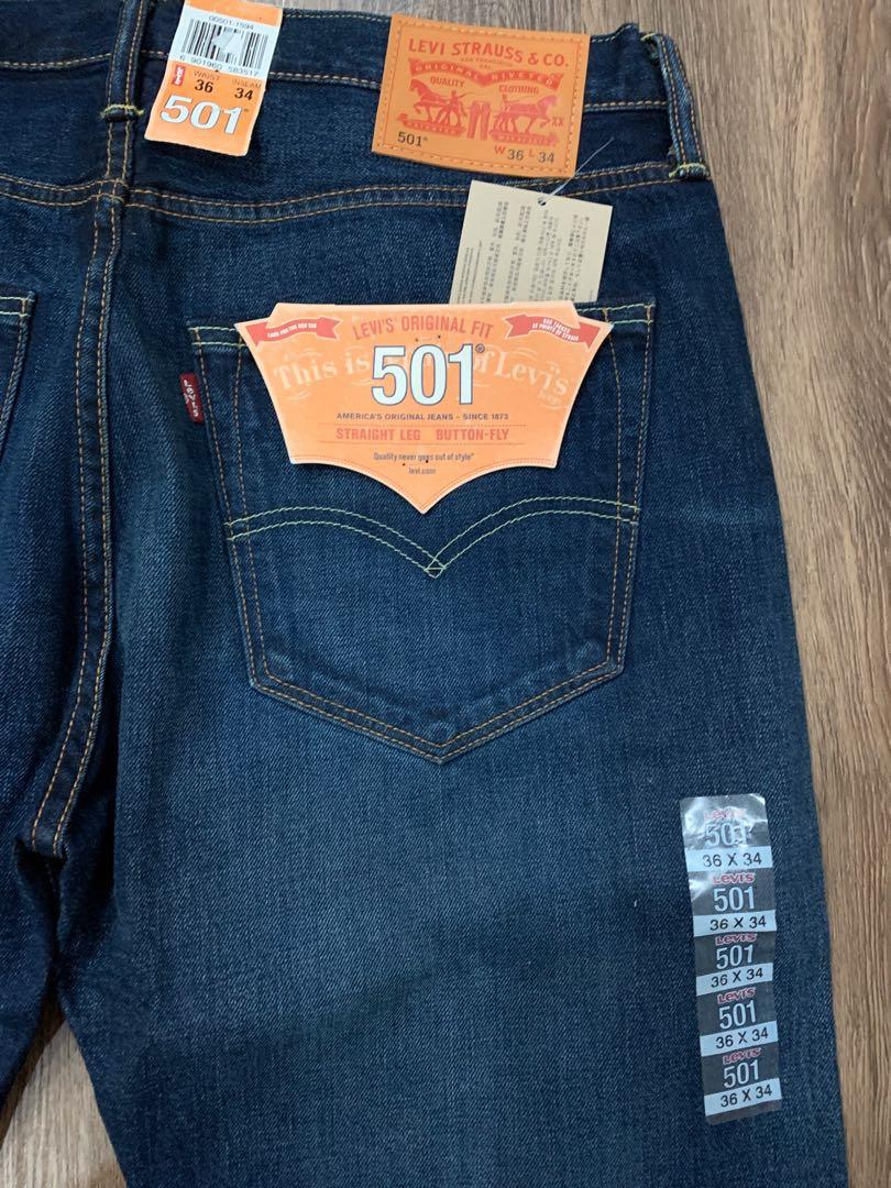 levis 501 36 x 34