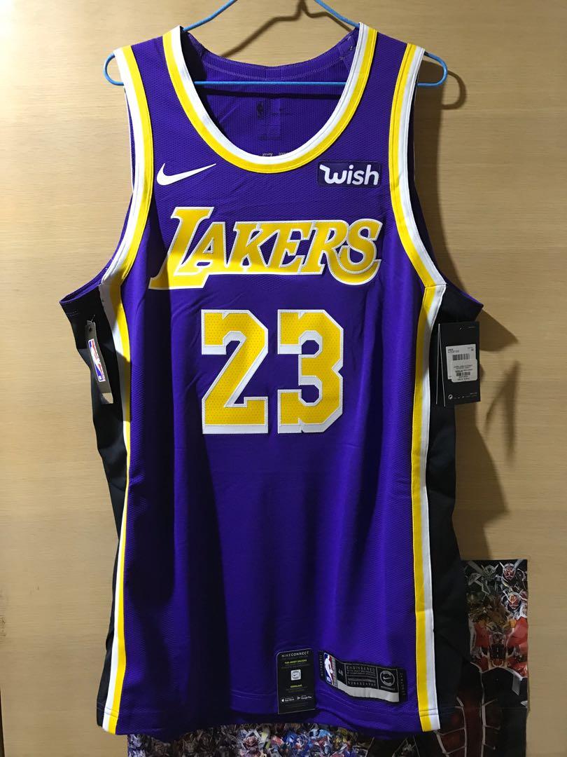 lakers authentic jersey wish