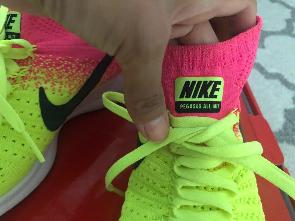 Authentic Nike Air Zoom Pegasus Allout Flyknit Women s Fashion