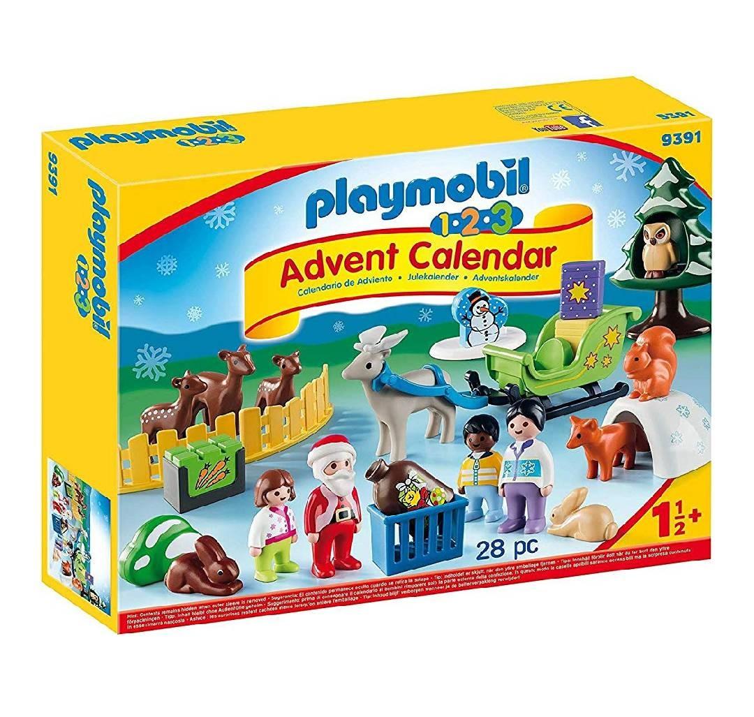 Playmobil 1 2 3 Advent Calendar Christmas In The Forest Toys