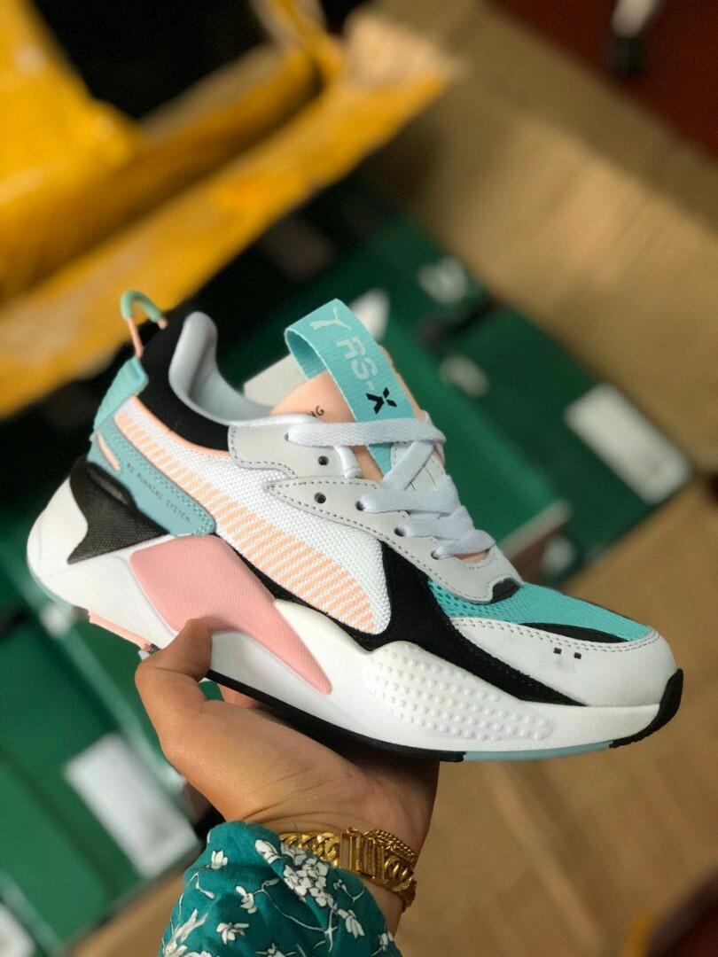 Puma RSX White Peach bud Reinvention Puma RSX Barbie Version Ke 3