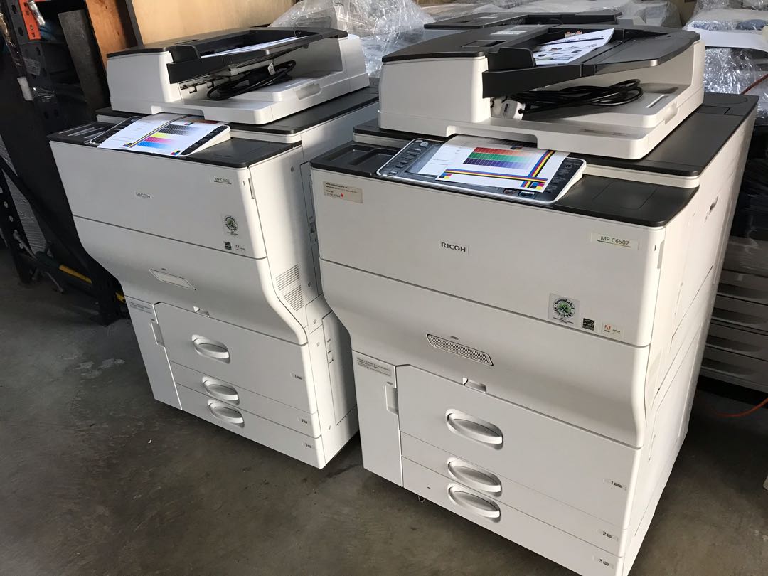 ricoh colour copiers