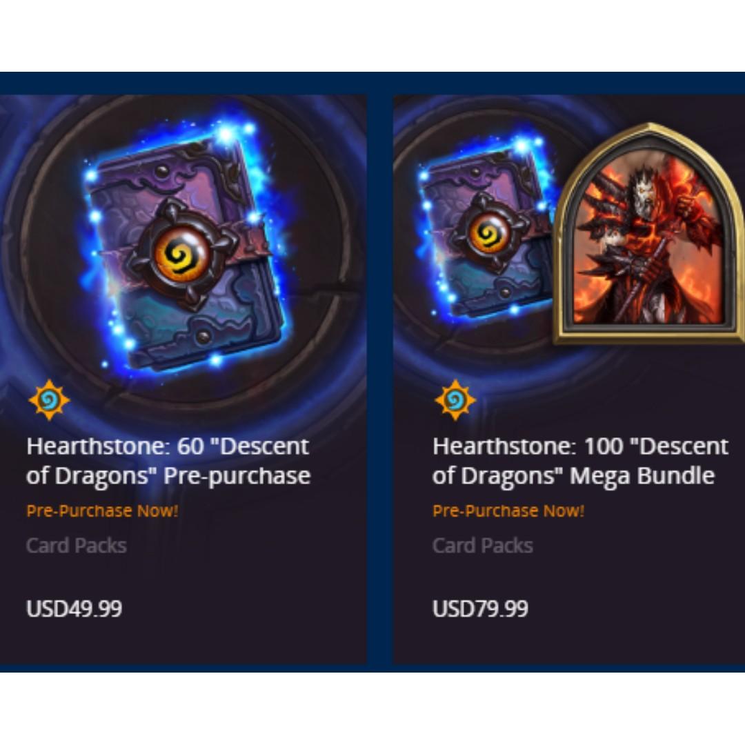 Selling Hearthstone Card pack!, Video Gaming, Gaming ...