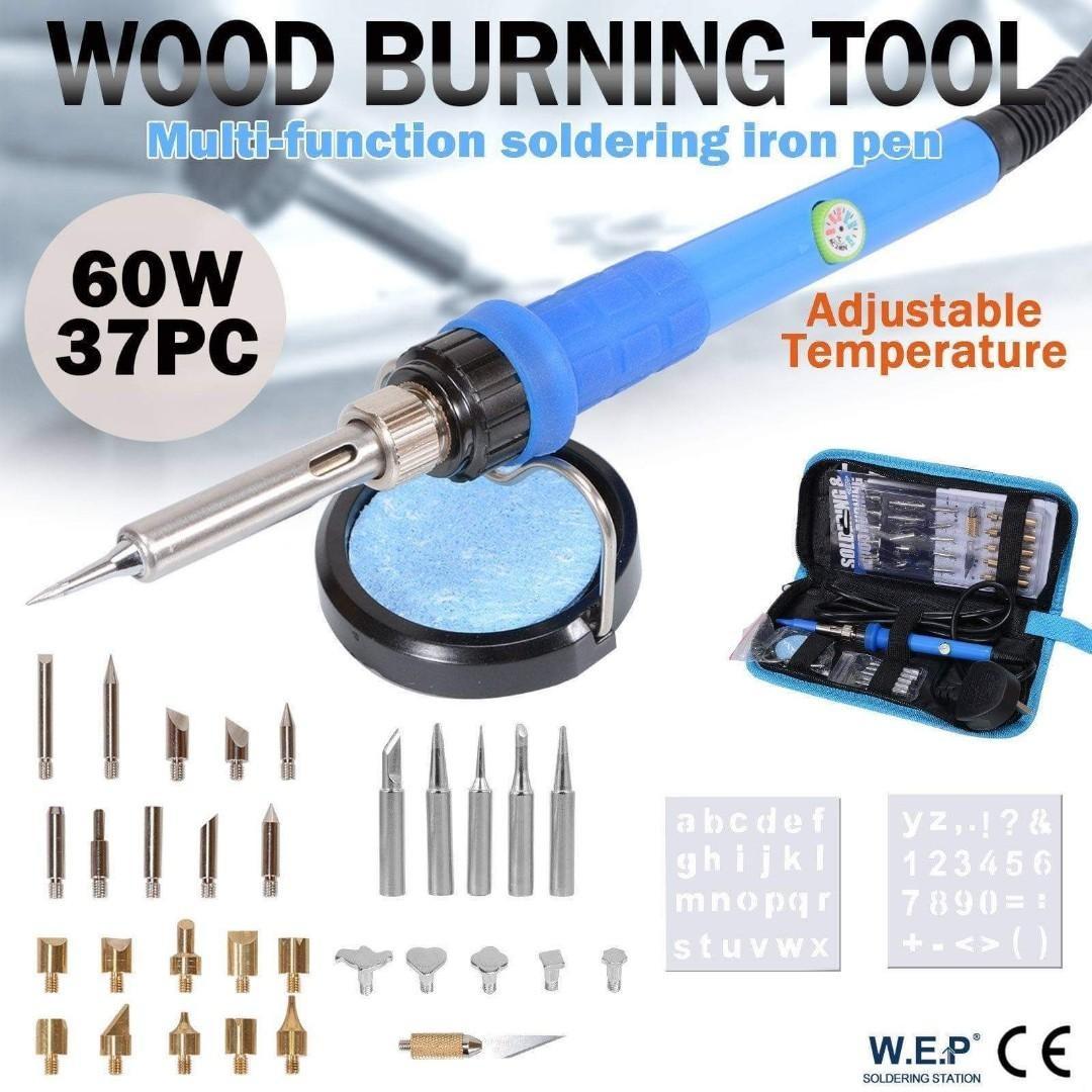 Soldering Iron Wood Burning Kit Electronics Others On Carousell