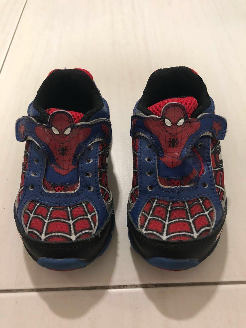 stride rite spider man shoes