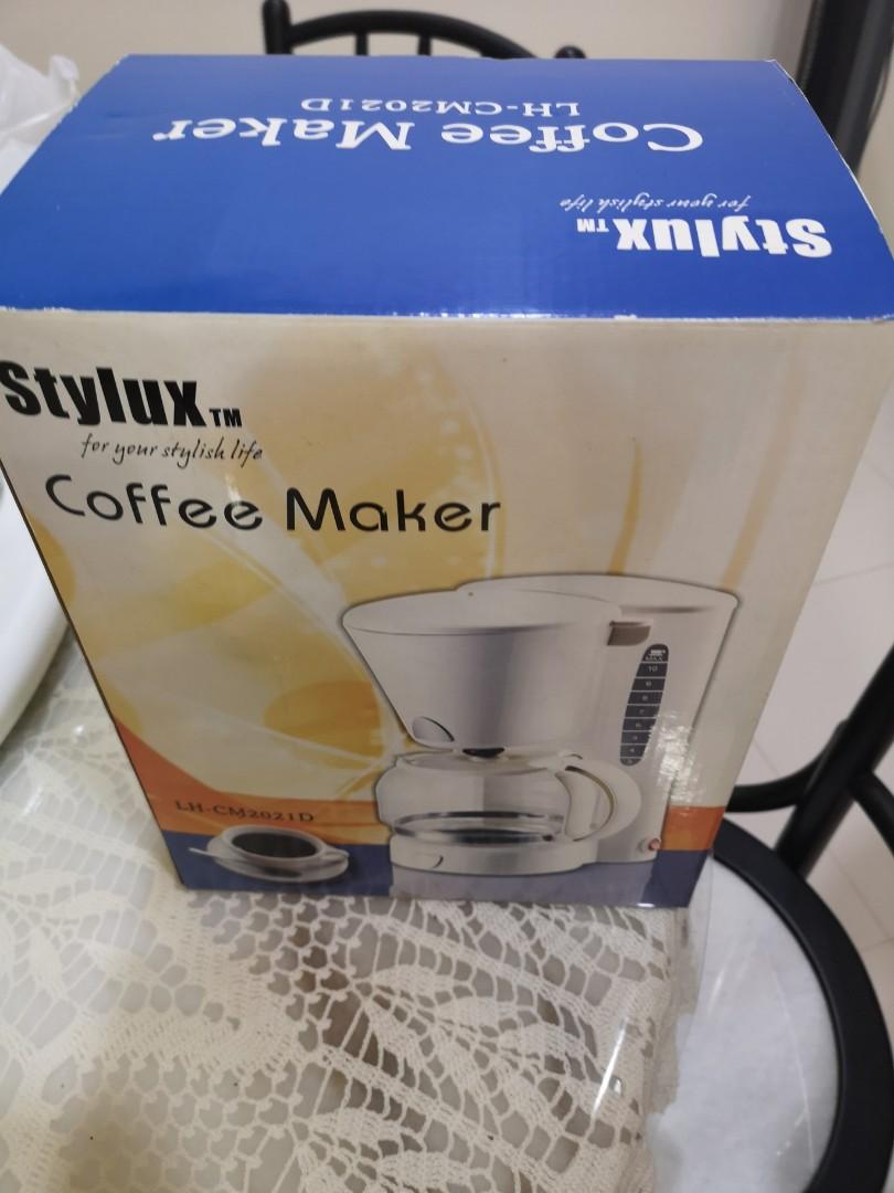 Stylux coffee maker (Category: Coffee Machines & Makers) located in Singapore. Submitted by iczs1990 (Listing ID 260928021, Image 1). Description: Stylux coffee maker Bought a couple yrs ago but unused. meet up at upper thomson.