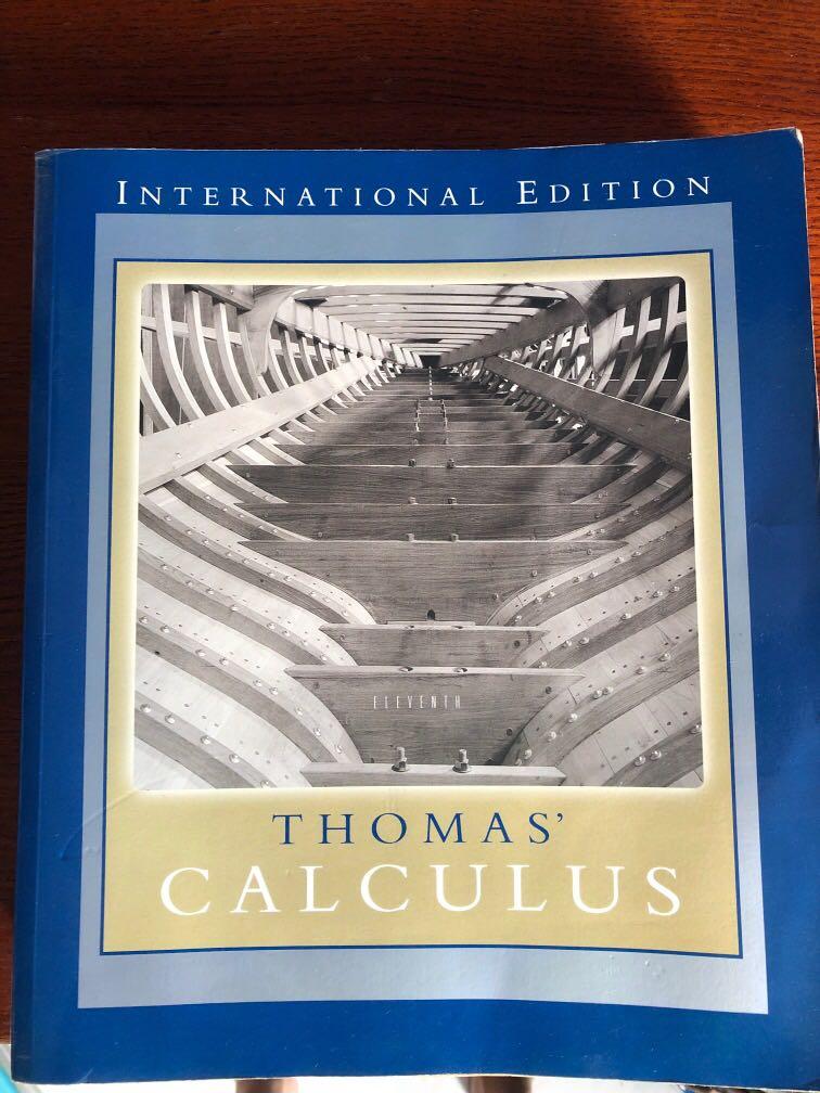 Thomas calculus textbook, Hobbies & Toys, Books & Magazines, Textbooks ...