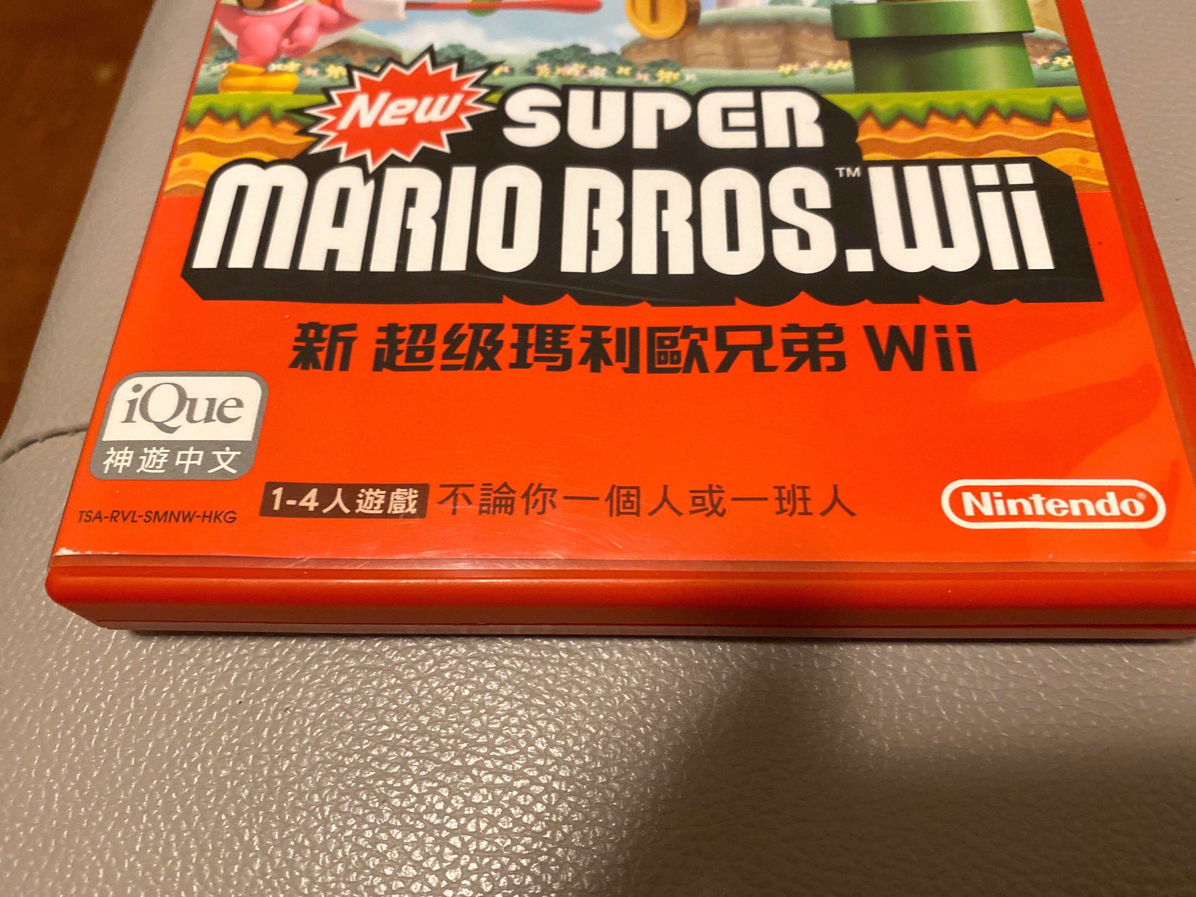 Wii 版 Super Mario Bros. 超級瑪利歐兄弟 for 日版機, 電子遊戲, 電子遊戲, Nintendo 任天堂