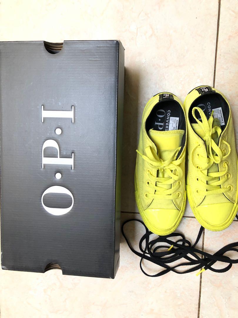 Converse sales opi yellow