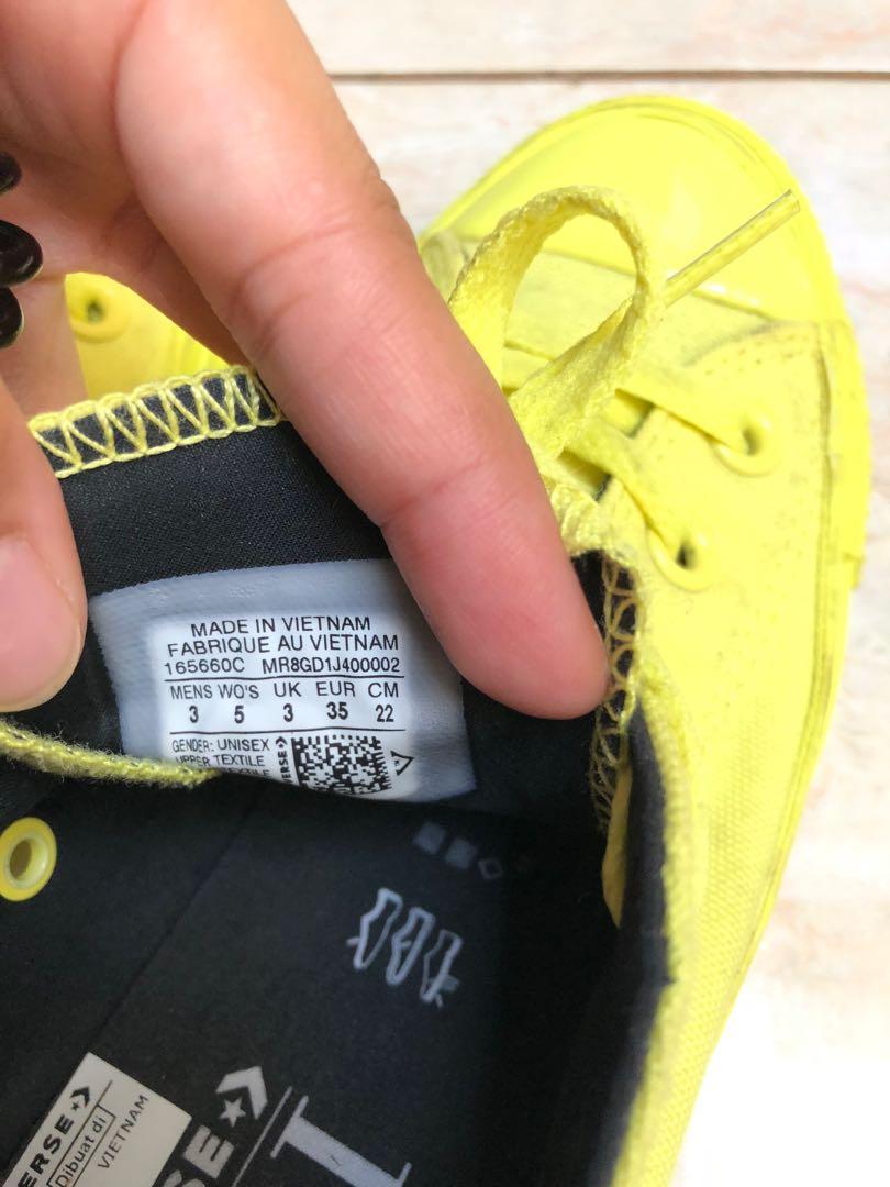Converse opi yellow sales