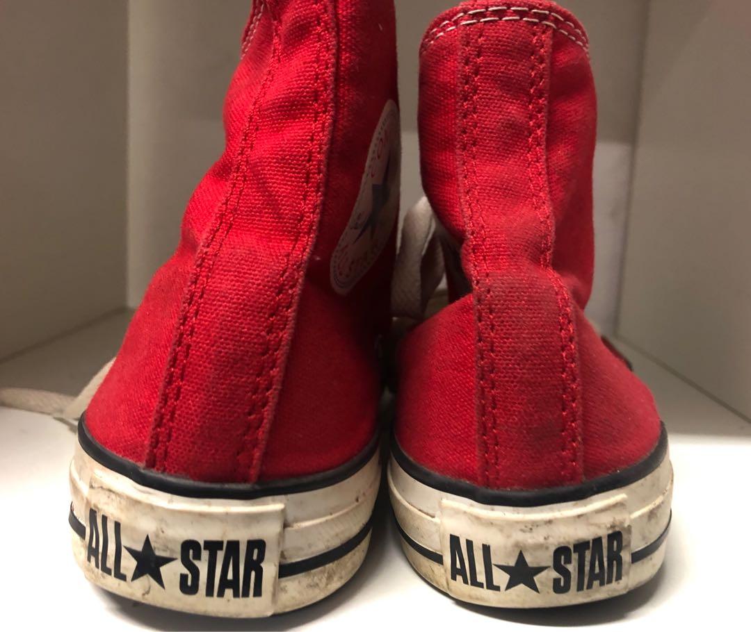 red converse size 5