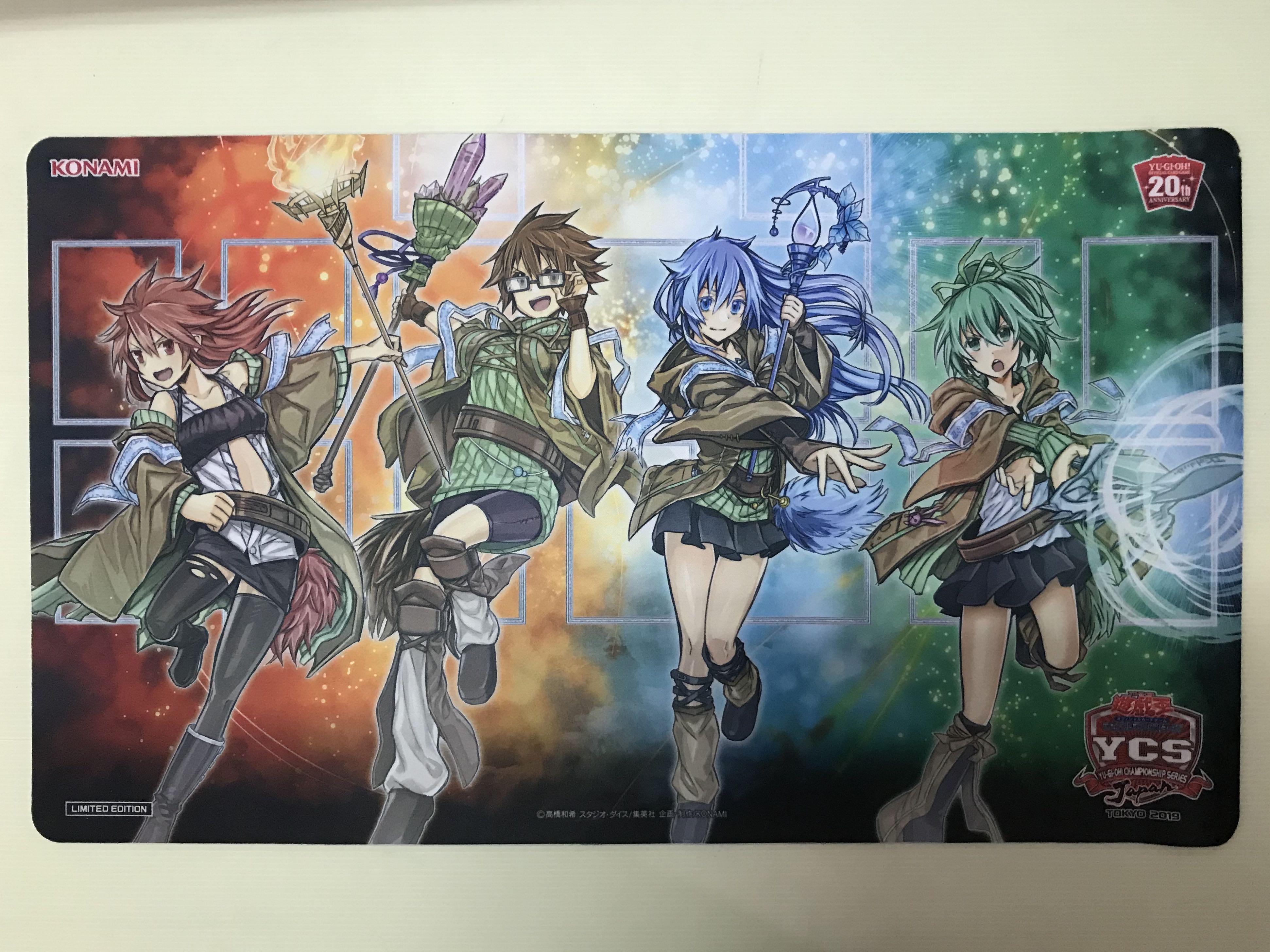 Konami Yu-Gi-Oh YCSJ Tokyo Limited Possessed Awakening Duel set sleeve Play ｍat