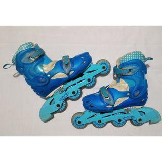 Roller Blades or Roller Skates Complete with Helmet and Pads