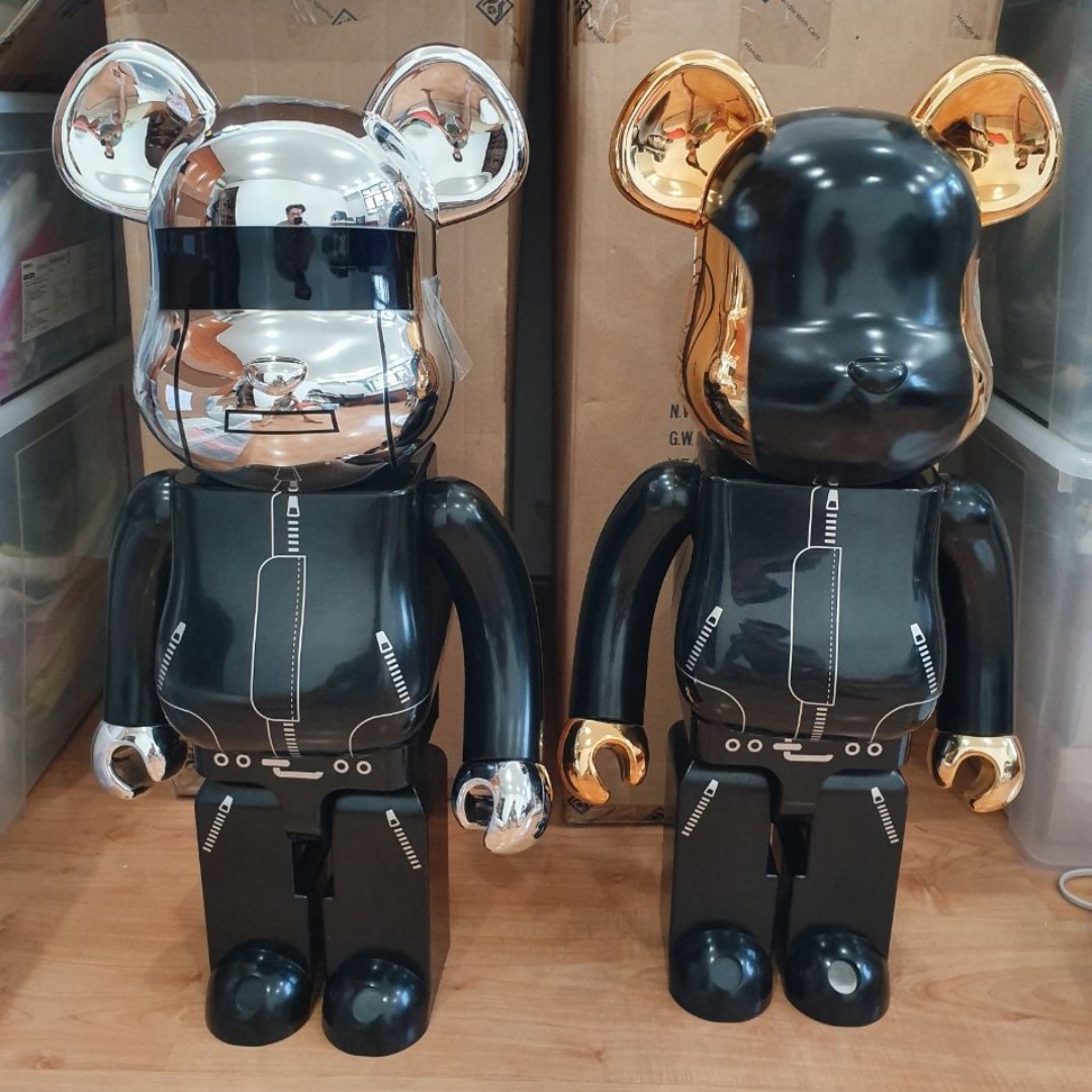 1000% Daft Punk Alive 2007 Bearbrick Set