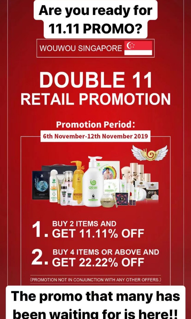 11 11 Promotion Wouwou Big Sale Beauty Personal Care Hair On Carousell