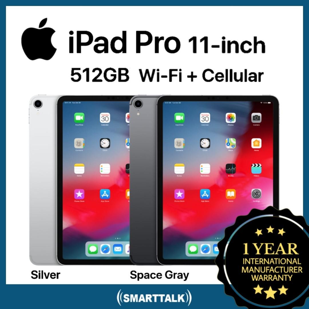 11 Inch Ipad Pro Wi Fi Cellular 512gb Mobile Phones Tablets Tablets On Carousell