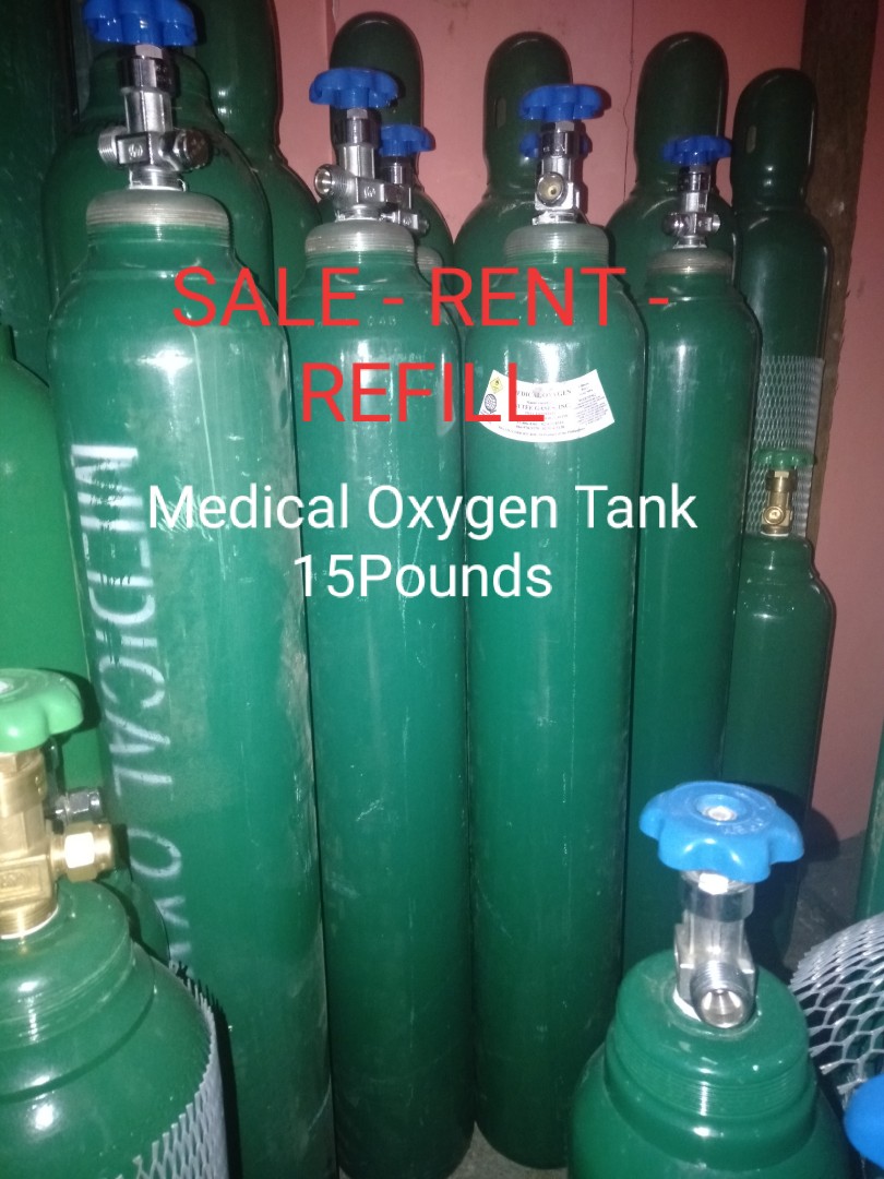 15lbs medical Oxygen Tank, Beauty & Personal Care, Face, Face Care on