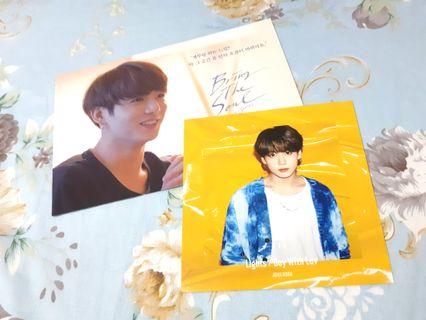 BTS Jungkook POSTCARD + ALBUM JACKET BUNDLE