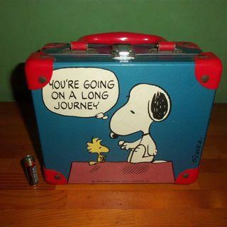 Vintage Snoopy Lunch Box Case