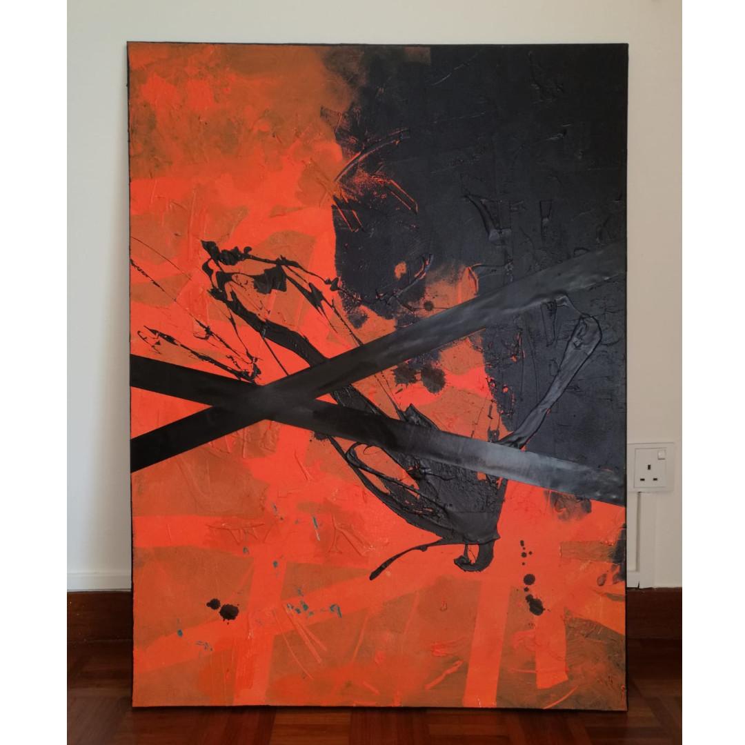 Free Abstract Painting By Mexican Artist Furniture Home Decor