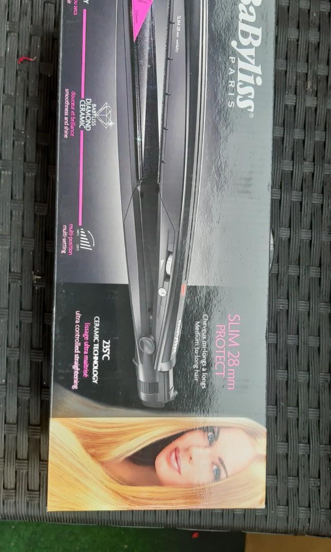 Babyliss slim diamond ceramic straightener clearance