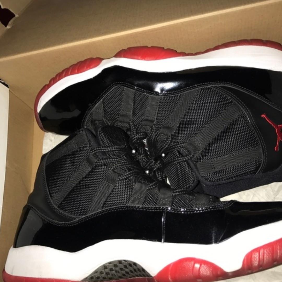 jordan 11 bred size 11