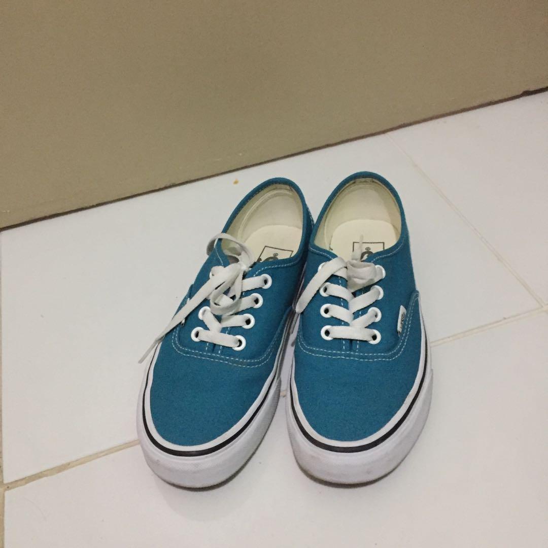 vans enamel blue