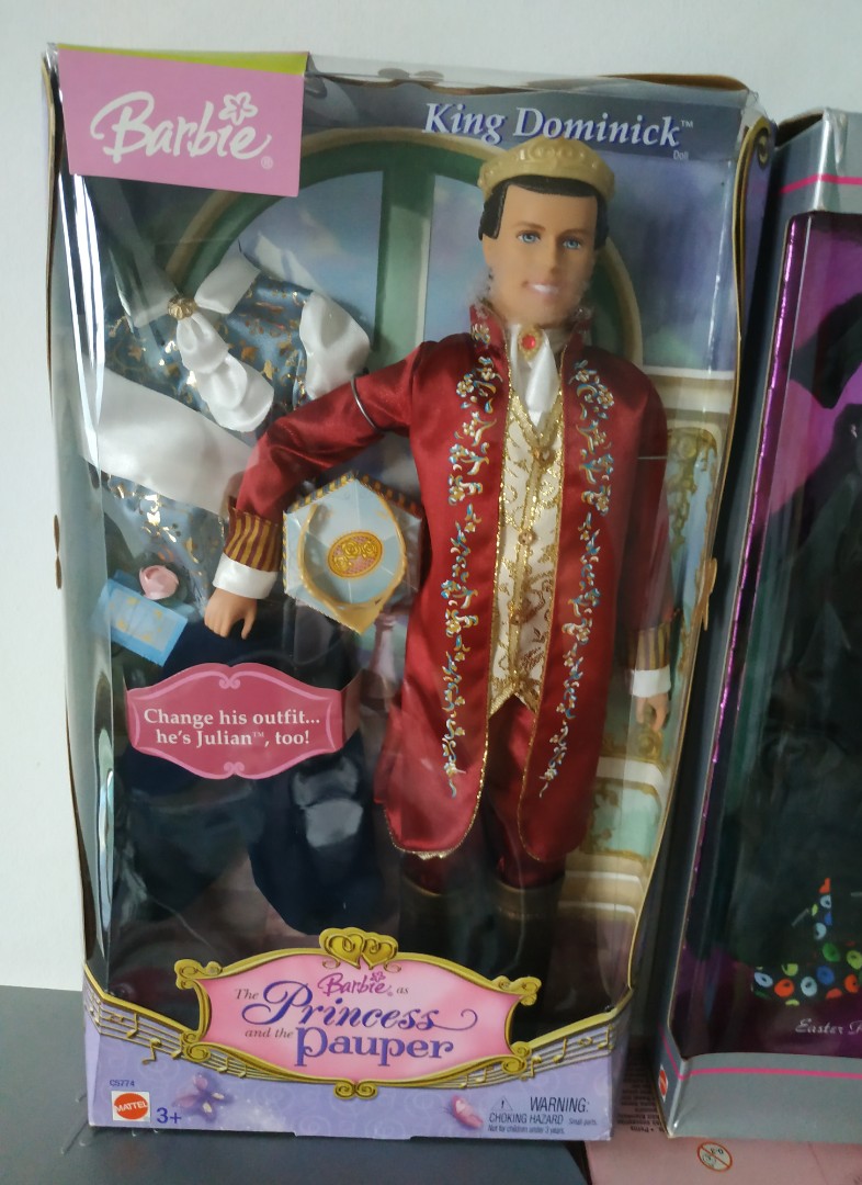 Barbie princess and the pauper king dominick outlet