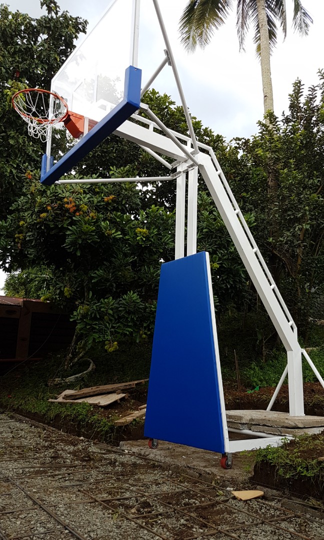 Basketball Goal Heavy Duty Movable or Fixed Stand, Sports Equipment, Sports & Games, Racket and
