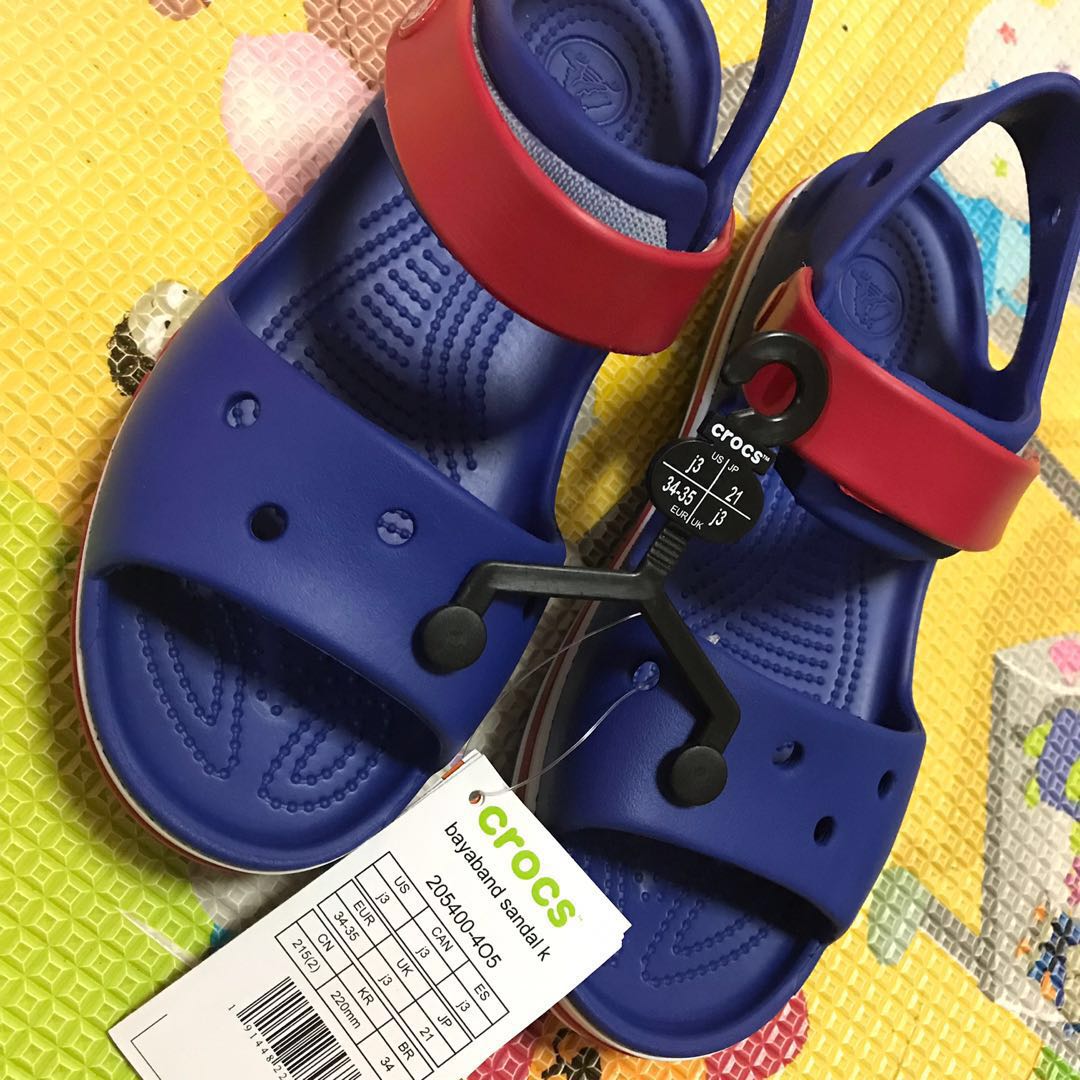 BNWT Crocs Kids' Bayaband Sandal 