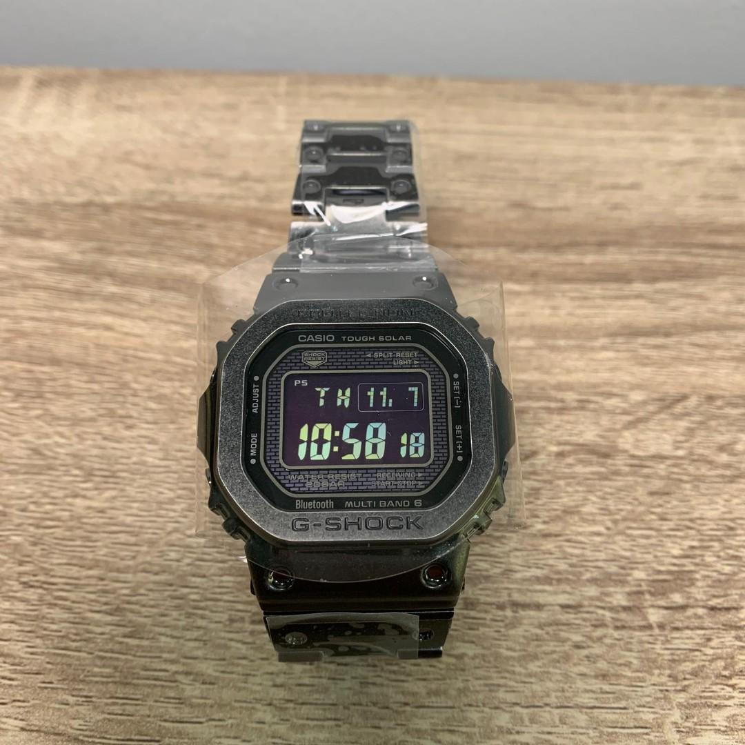 Casio GMW B5000V 1 GMW B5000V black aged IP treatment G Shock