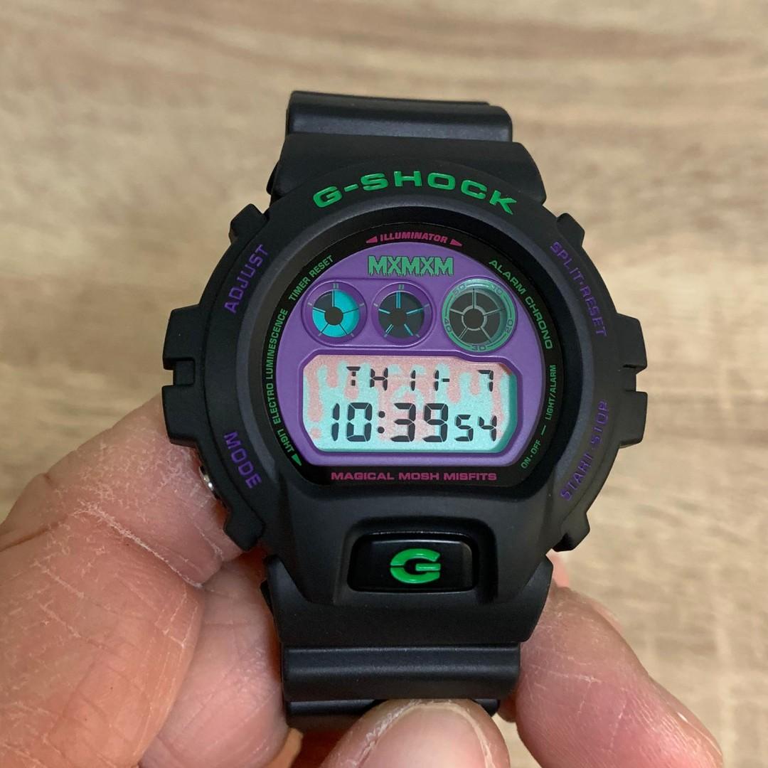 Casio MxMxM (Magical Mosh Misfits) DW-6900 Joker Color Collab G