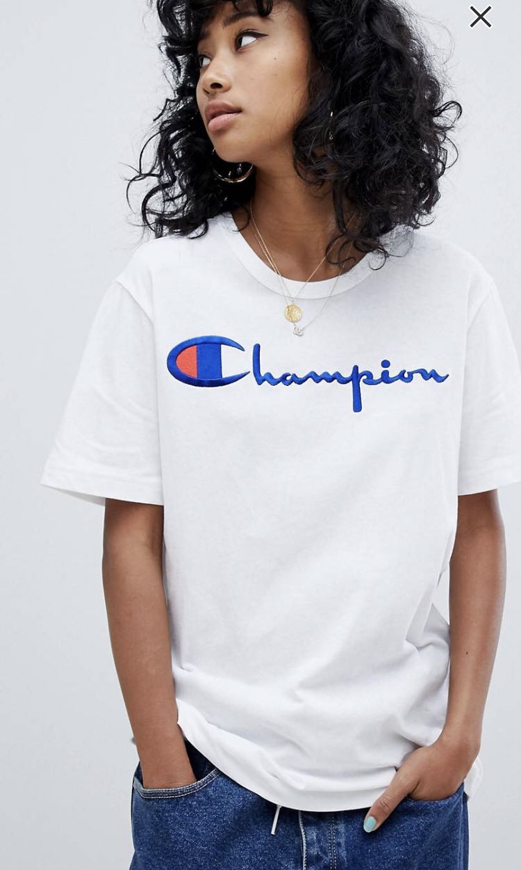 champion oversized tee