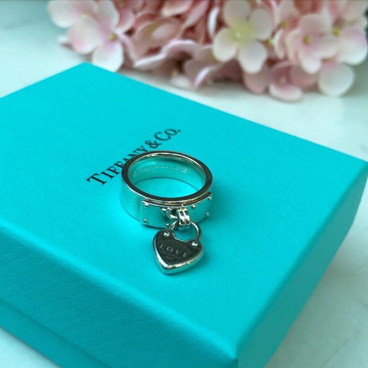 Tiffany” Heart Shape Locket Ring 