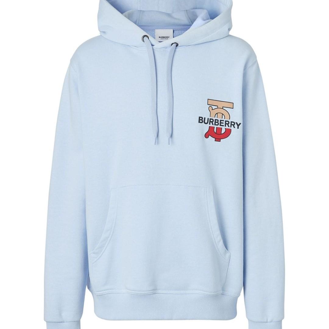 monogrammed hooded sweatshirt