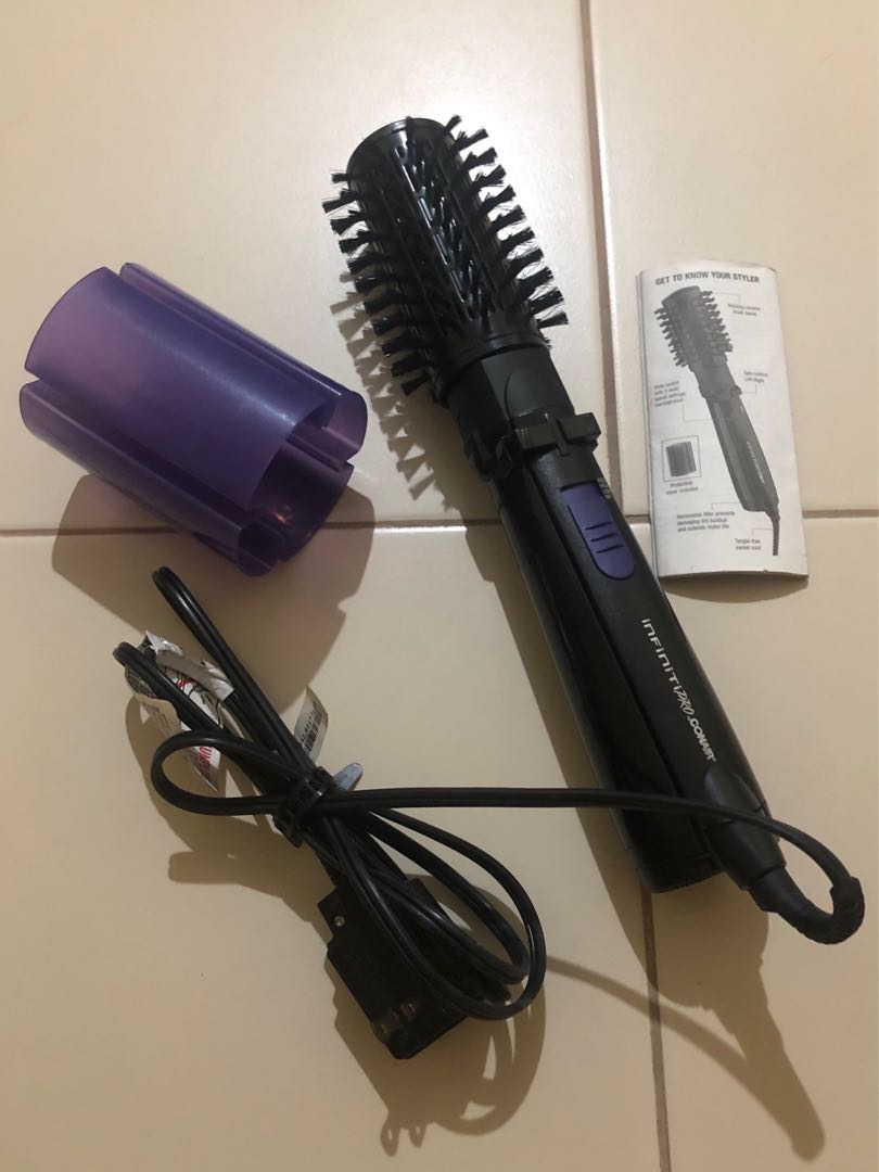 Conair Infinity Pro Spin Rotating Air Brush, Beauty & Personal Care