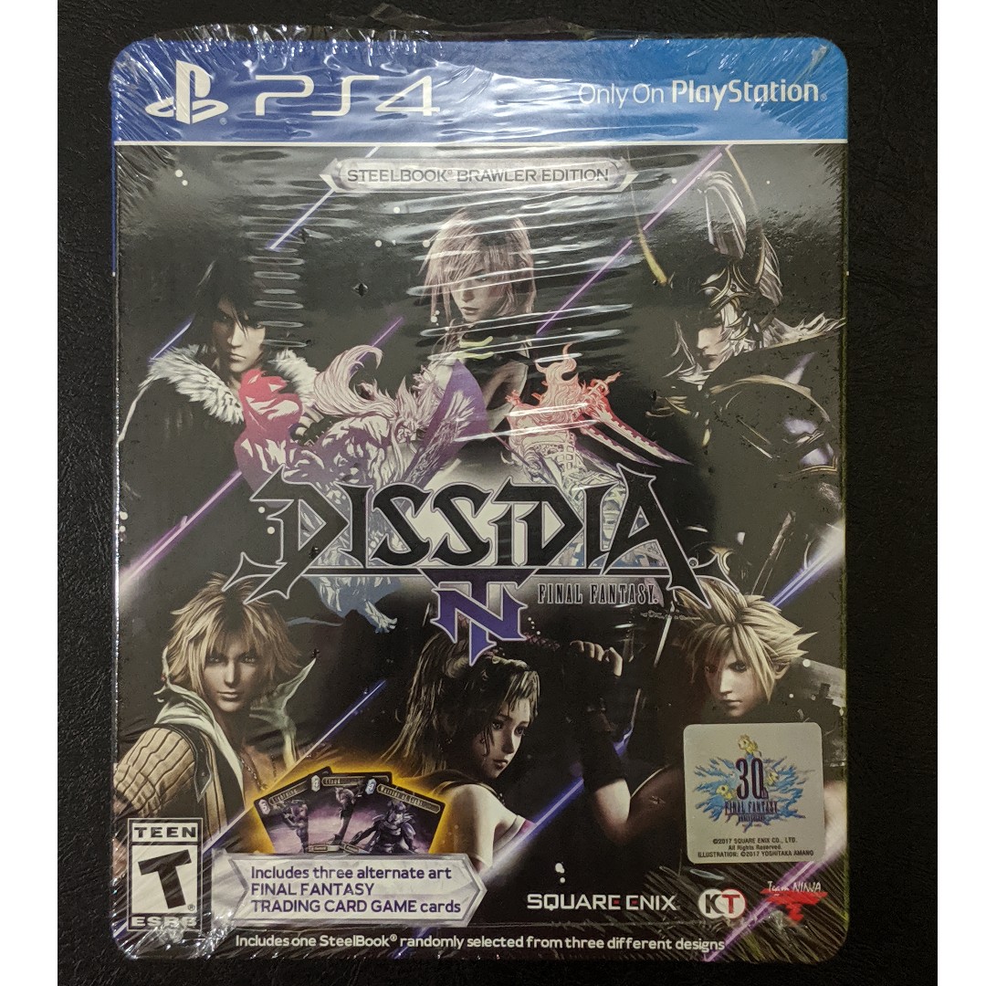 Dissidia Final Fantasy NT Steelbook Brawler Edition, Video Gaming ...