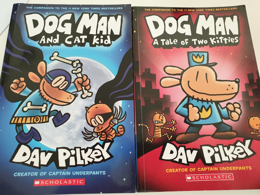 Dog Man A Tale Of Two Kitties Dog Man And Cat Kid Books Stationery Children S Books On Carousell